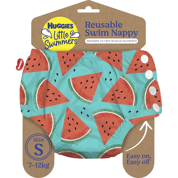 Huggies Little Swimmers Reusable Swim Nappies Small (7-12kg) each