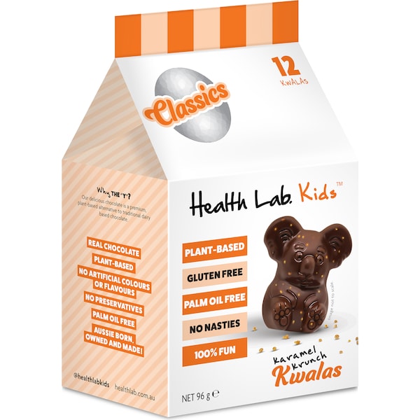 Health Lab Kids Mylk Bar Karamel Krunch Kwalas 12 Pack