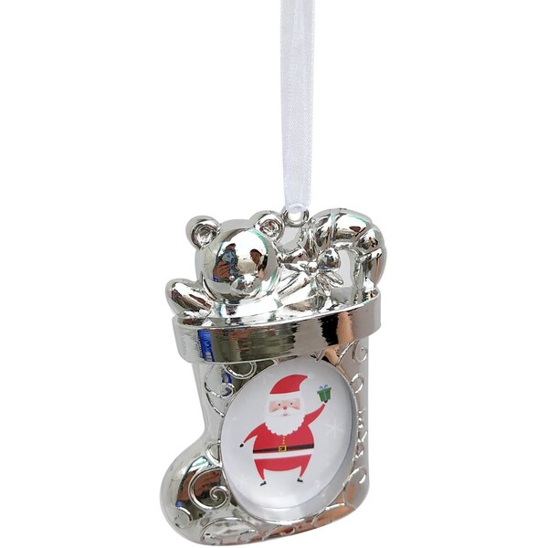 Christmas Luxe Metal Photo Frame  Each