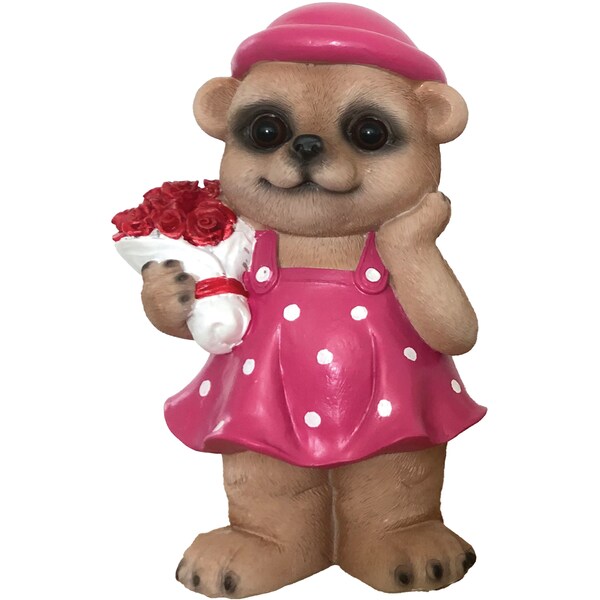 Gardman Garden Care Rose The Valentine Meerkat Each