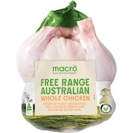 Macro Whole Chicken Free Range