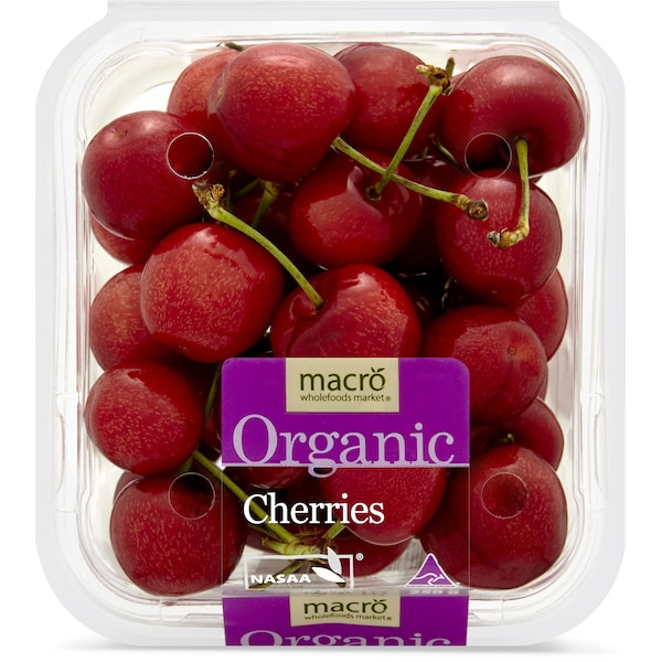 Macro Cherries Fresh Organic 200g