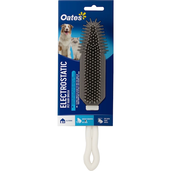 Oates Electrostatic Pet Hair Brush Each