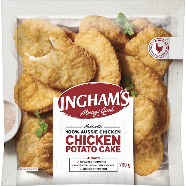 Ingham's Frozen Chicken Potato Cake 700g