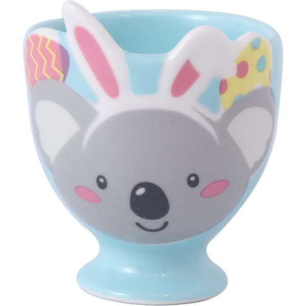 Easter Kids Egg Cup Blue Each
