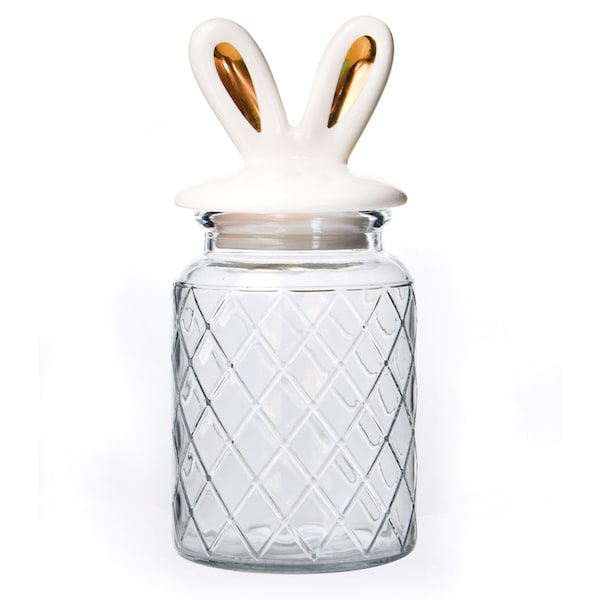 Easter Rabbit Jar Each