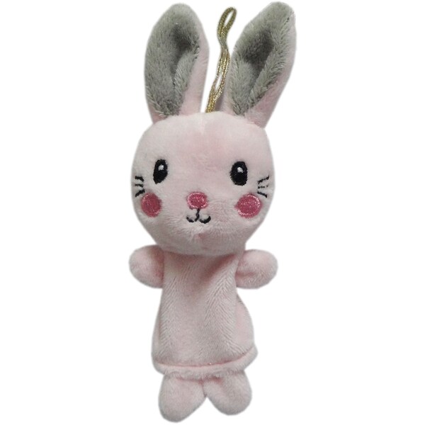 Easter Finger Puppet Pink Each
