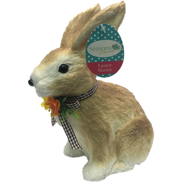 Easter Cotton Bunny Sitting Each