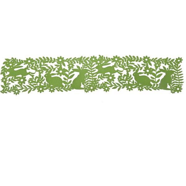 Easter Table Runner Green Each