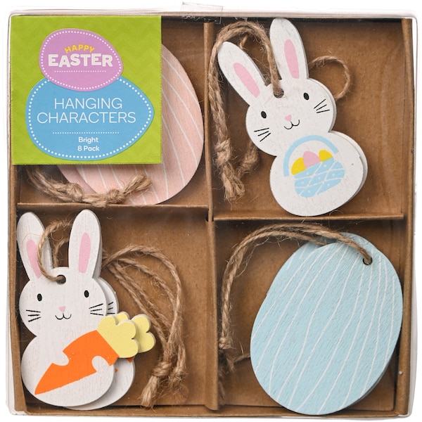 Easter Characters Bright 8 Pack