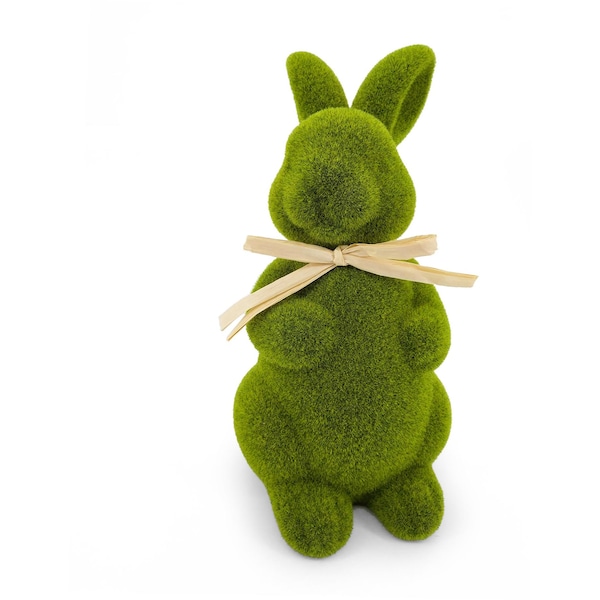 Easter Faux Moss Bunny Large Each