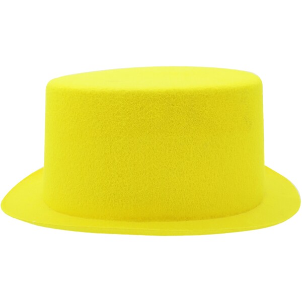 Easter Felt Hat Yellow Each