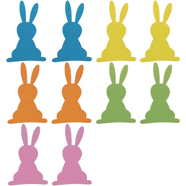 Easter Foam Bunnies 10 Pack