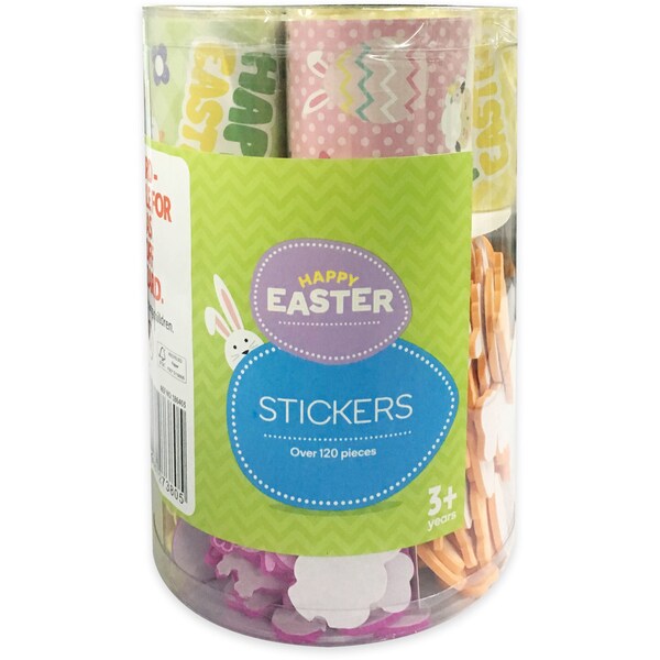Easter Stickers 120 Pack
