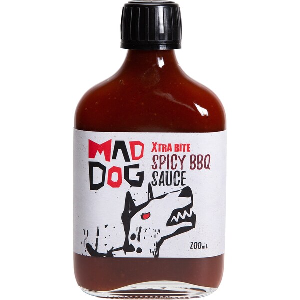 Mad Dog Xtra Bite Spicy BBQ Sauce 200mL