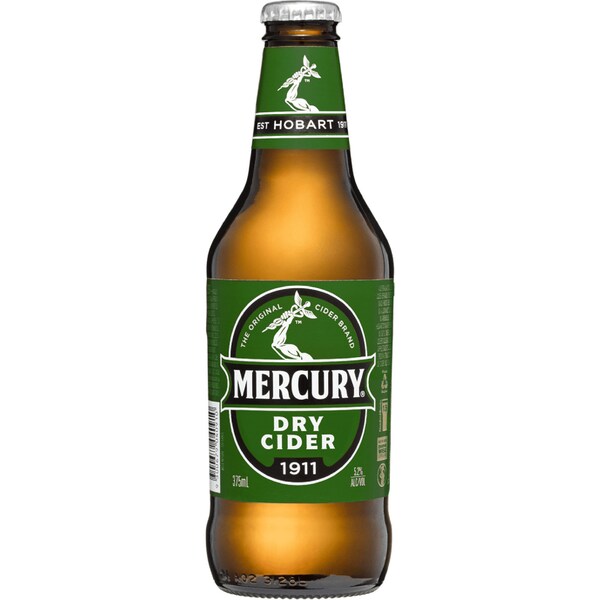 Mercury Apple Cider Dry Can 375ml Single