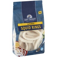 Just Caught Frozen Natural Squid Rings