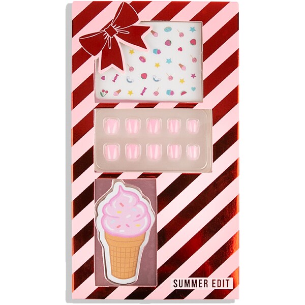 MCoBeauty Summer Edit Stick On Nail Kit Ice Cream each