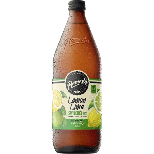 Remedy Lemon Lime Switchel 750ml