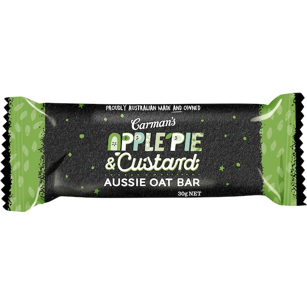 Carman's Aussie Oat Bar Apple Pie & Custard each