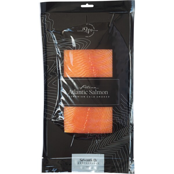 Petuna Cold Smoked Atlantic Salmon 500g