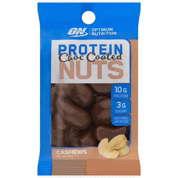 Optimum Nutrition Protein Chocolate Coated Cashews 40g