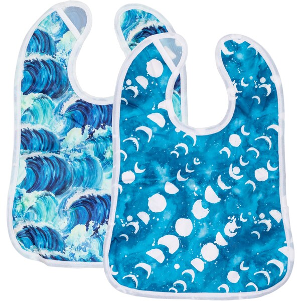 Designer Bums Australia Bib Set Assorted 2 Pack
