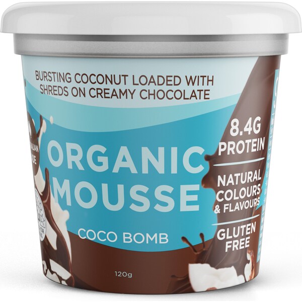 Goraw Desserts Organic Mousse Coco Bomb 120g