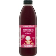 Nudie Immunity Hit Beetroot Carrot Orange Pear & Ginger