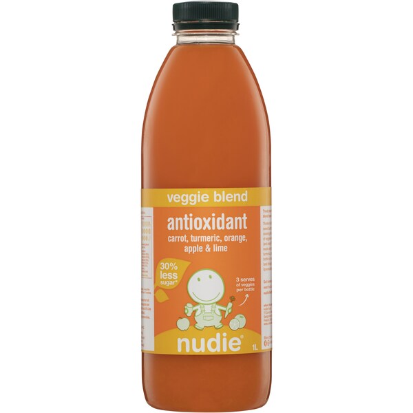Nudie Antioxidant Carrot, Turmeric, Orange, Apple & Lime 1l
