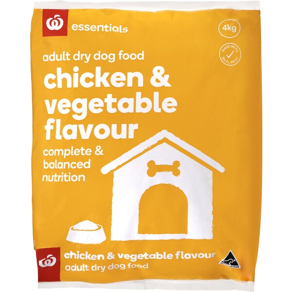 Essentials Dog Food Chicken & Vegetables 4kg