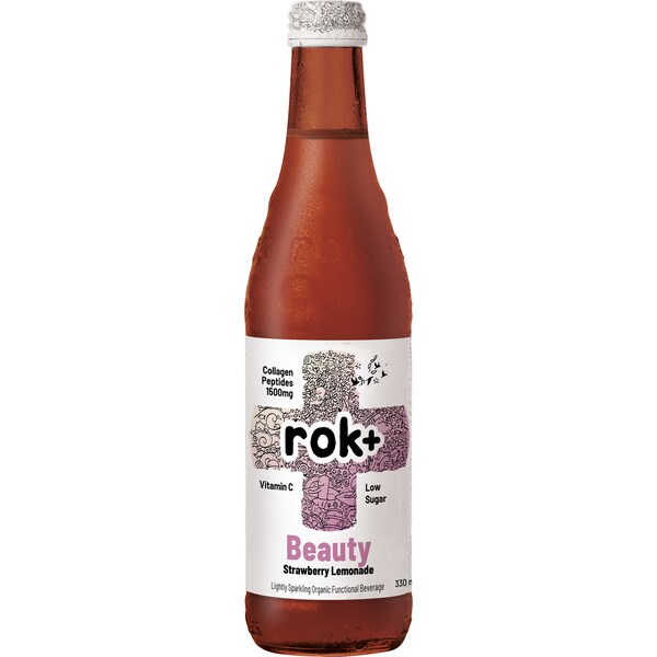 Rok Beauty Strawberry Lemonade 330ml