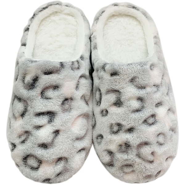 For Her Ladies Sherpa Scuff Slippers Assorted Each