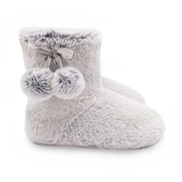 For Her Ladies Faux Fur Boots Grey Size 9/10 Each