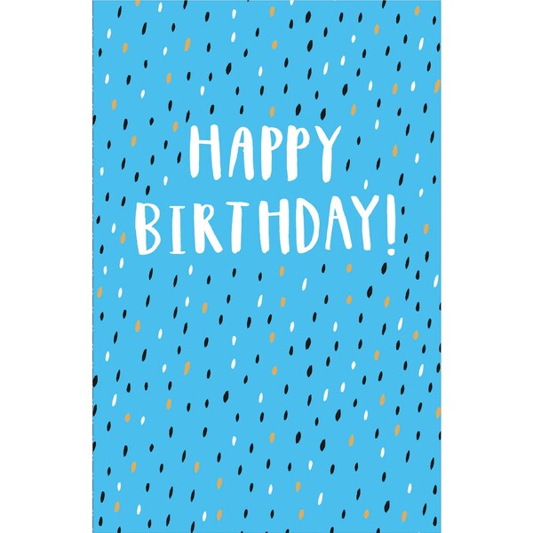 John Sands Greeting Card Happy Birthday Blue each