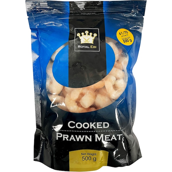 Royal Ebi Frozen Cooked Prawn Meat 500g