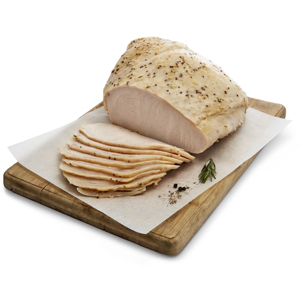 Ingham's Turkey Breast Sweet Herb & Mustard Sliced From The Deli per 100g