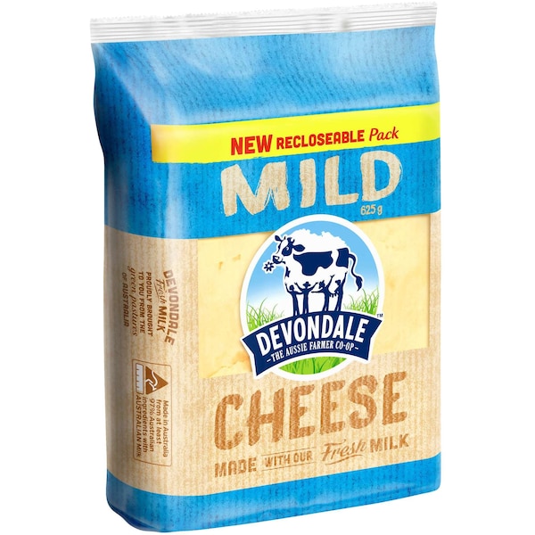 Devondale Mild Cheese 625g