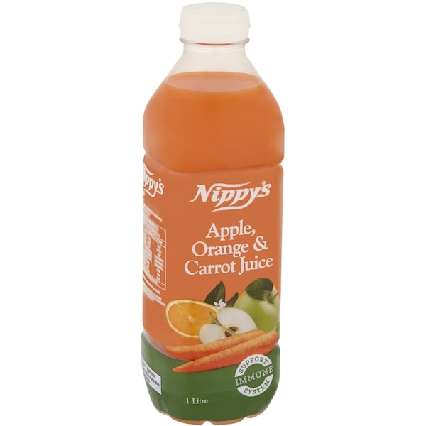 Nippy's Apple Orange & Carrot Juice 1l
