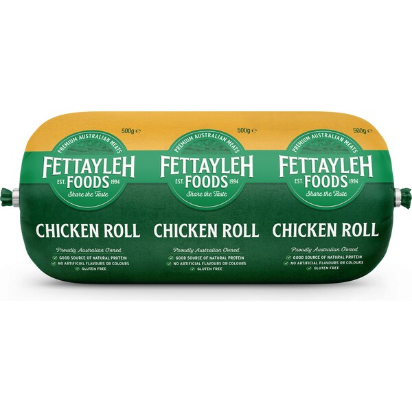 Fettayleh Foods Chicken Roll 500g
