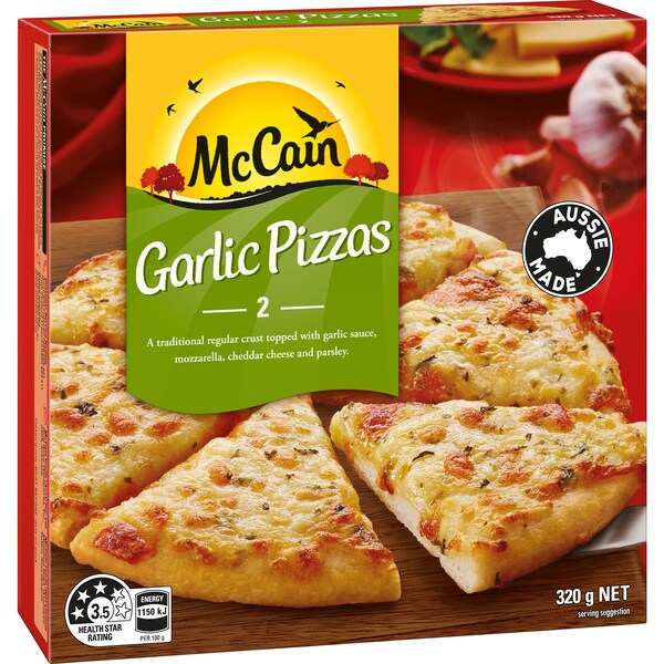 McCain Pizza Garlic 320g