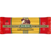 San Remo Fettuccine Curly Pasta No 80
