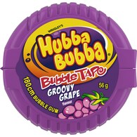Hubba Bubba Groovy Grape Bubble Gum Tape 180cm