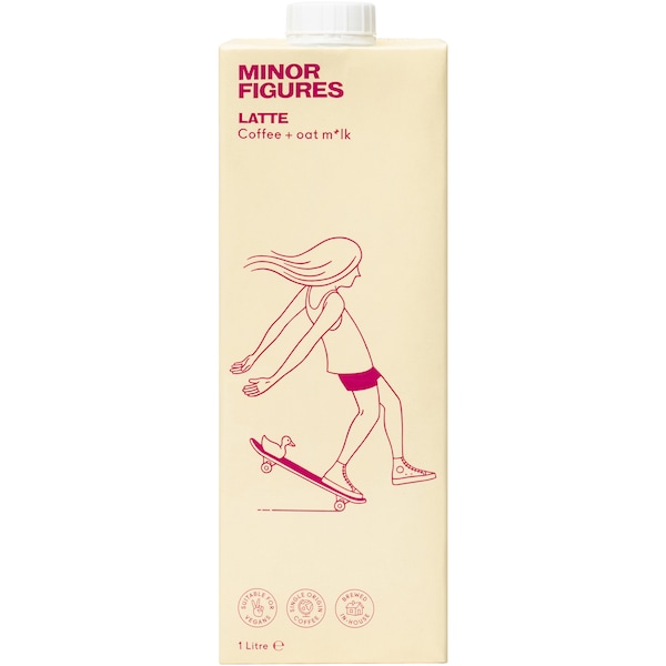 Minor Figures Latte Coffee & Oat Milk 1l