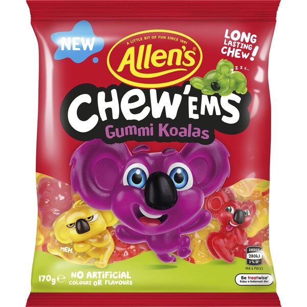 Allen's Chew'Ems Gummi Koalas 170g