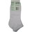 For Her Womens Socks Low Cut White Size 2 - 8 3 Pack