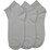 For Her Womens Socks Low Cut White Size 2 - 8 3 Pack