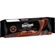 Arnott's Tim Tam Deluxe Decadent Triple Choc Biscuits