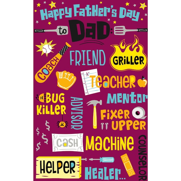 John Sands Happy Father's Day Dad Is Greeting Card Each