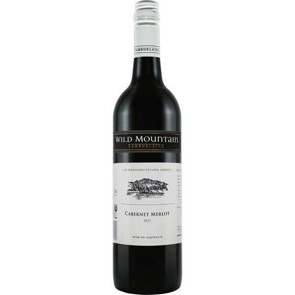 Tamburlaine Wild Mountain Cabernet Merlot Bottle 750mL